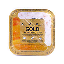 Двухшаговая гелевая маска для лица с золотом LINDSAY Gold Gel Modeling Mask (50g+5g)