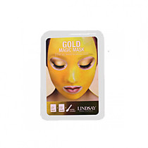 Альгинатная маска для лица на основе золота Lindsay Luxury 24K Gold Magic Mask 65g (15g) 